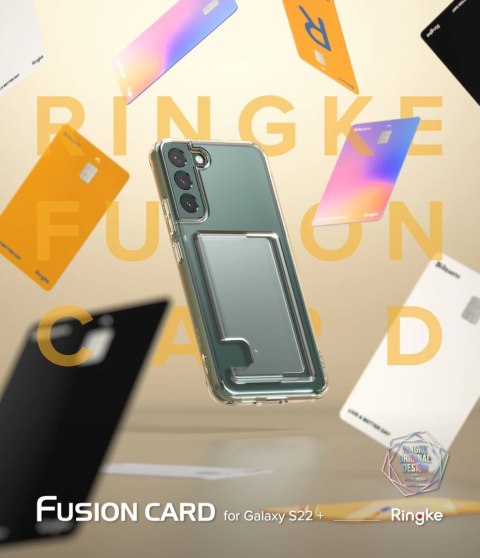Ringke Fusion Card etui do Samsung Galaxy S22+ (S22 Plus) portfel na kartę dokumenty przezroczysty (FCD593R52) Ringke Fusion Card etui do Samsung Galaxy S22+ (S22 Plus) portfel na kartę dokumenty przezroczysty (FCD593R52)