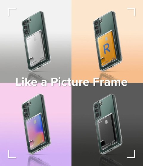 Ringke Fusion Card etui do Samsung Galaxy S22+ (S22 Plus) portfel na kartę dokumenty przezroczysty (FCD593R52) Ringke Fusion Card etui do Samsung Galaxy S22+ (S22 Plus) portfel na kartę dokumenty przezroczysty (FCD593R52)