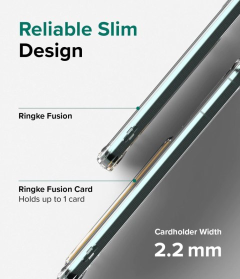 Ringke Fusion Card etui do Samsung Galaxy S22+ (S22 Plus) portfel na kartę dokumenty przezroczysty (FCD593R52) Ringke Fusion Card etui do Samsung Galaxy S22+ (S22 Plus) portfel na kartę dokumenty przezroczysty (FCD593R52)