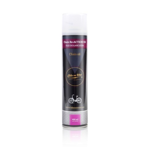 Bike on Wax Olej do łańcucha z PTFE - 400 ml areozol Bike on Wax Olej do łańcucha z PTFE - 400 ml areozol