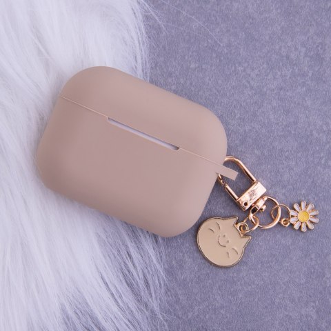 Etui do Airpods 3 karmelowe z zawieszką Etui do Airpods 3 karmelowe z zawieszką
