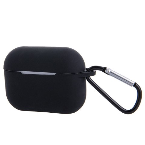 Etui do Airpods Pro czarne z zawieszką Etui do Airpods Pro czarne z zawieszką