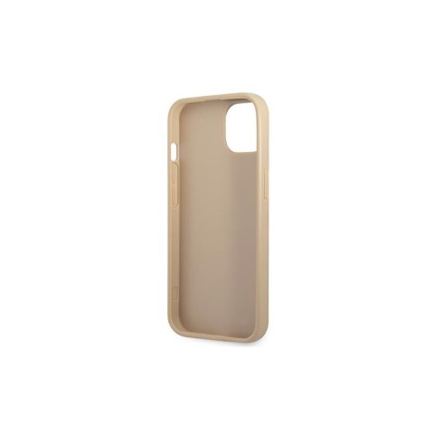 Guess nakładka do iPhone 13 6,1" GUHCP13MPSATLE beżowa hard case Saffiano Triangle Logo Guess nakładka do iPhone 13 6,1" GUHCP13MPSATLE beżowa hard case Saffiano Triangle Logo