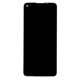 LCD + Panel Dotykowy Motorola Moto G9 Plus 5D68C17281 czarny z ramką oryginał