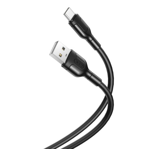 XO kabel NB212 USB - USB-C 1,0 m 2,1A czarny XO kabel NB212 USB - USB-C 1,0 m 2,1A czarny