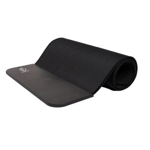 Rebeltec Ładowarka indukcyjna z podkładką pod mysz QI W400 High Speed 10W czarna Rebeltec Ładowarka indukcyjna z podkładką pod mysz QI W400 High Speed 10W czarna
