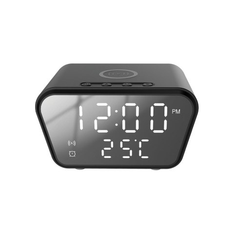 Rebeltec ładowarka indukcyjna QI z budzikiem W500 10W Rebeltec ładowarka indukcyjna QI z budzikiem W500 10W