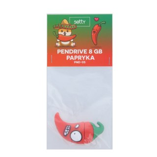 Setty Pendrive 8GB Papryka PND-05