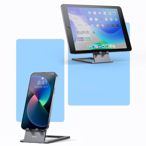 Baseus składany biurkowy stojak uchwyt na tablet grafitowy (LUKP000013) Baseus składany biurkowy stojak uchwyt na tablet grafitowy (LUKP000013)