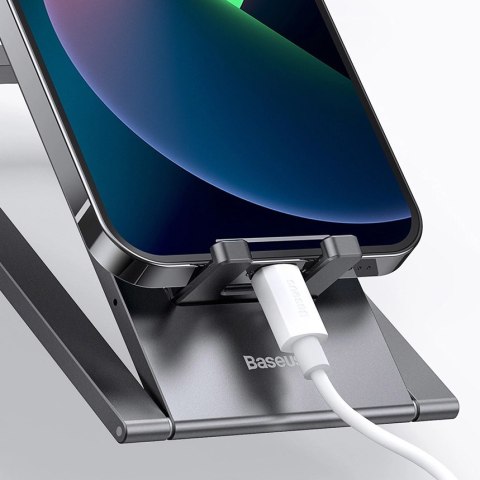 Baseus składany biurkowy stojak uchwyt na tablet grafitowy (LUKP000013) Baseus składany biurkowy stojak uchwyt na tablet grafitowy (LUKP000013)
