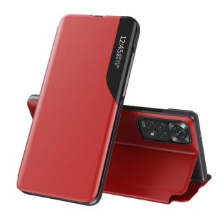 Eco Leather View Case elegancki futerał etui z klapką i funkcją podstawki Xiaomi Redmi Note 11 Pro+ 5G / 11 Pro 5G / 11 Pro czer