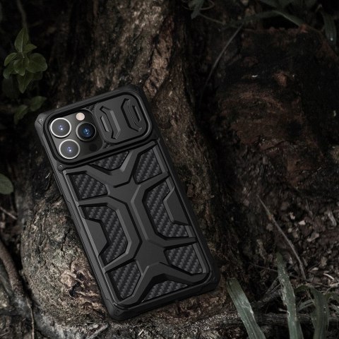 Nillkin Adventurer Case etui do iPhone 13 Pro Max pancerny pokrowiec z osłoną na aparat niebieski Nillkin Adventurer Case etui do iPhone 13 Pro Max pancerny pokrowiec z osłoną na aparat niebieski