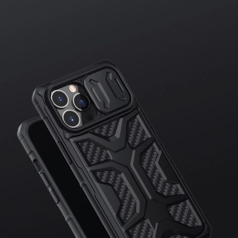 Nillkin Adventurer Case etui do iPhone 13 Pro Max pancerny pokrowiec z osłoną na aparat niebieski Nillkin Adventurer Case etui do iPhone 13 Pro Max pancerny pokrowiec z osłoną na aparat niebieski