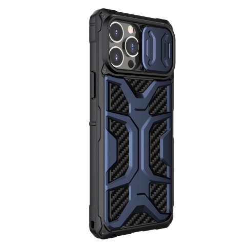 Nillkin Adventurer Case etui do iPhone 13 Pro pancerny pokrowiec z osłoną na aparat niebieski Nillkin Adventurer Case etui do iPhone 13 Pro pancerny pokrowiec z osłoną na aparat niebieski
