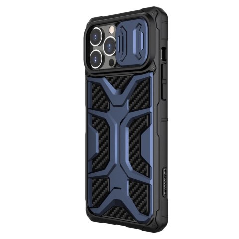 Nillkin Adventurer Case etui do iPhone 13 Pro pancerny pokrowiec z osłoną na aparat niebieski Nillkin Adventurer Case etui do iPhone 13 Pro pancerny pokrowiec z osłoną na aparat niebieski