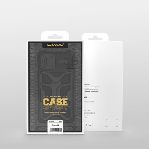 Nillkin Adventurer Case etui do iPhone 13 Pro pancerny pokrowiec z osłoną na aparat niebieski Nillkin Adventurer Case etui do iPhone 13 Pro pancerny pokrowiec z osłoną na aparat niebieski