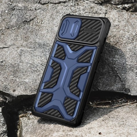 Nillkin Adventurer Case etui do iPhone 13 Pro pancerny pokrowiec z osłoną na aparat niebieski Nillkin Adventurer Case etui do iPhone 13 Pro pancerny pokrowiec z osłoną na aparat niebieski
