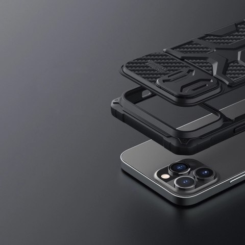 Nillkin Adventurer Case etui do iPhone 13 Pro pancerny pokrowiec z osłoną na aparat niebieski Nillkin Adventurer Case etui do iPhone 13 Pro pancerny pokrowiec z osłoną na aparat niebieski