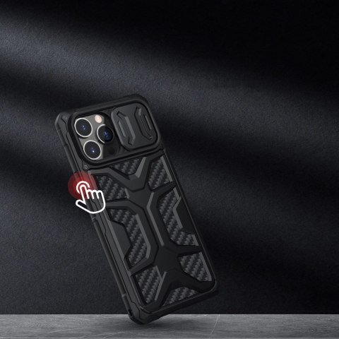 Nillkin Adventurer Case etui do iPhone 13 Pro pancerny pokrowiec z osłoną na aparat niebieski Nillkin Adventurer Case etui do iPhone 13 Pro pancerny pokrowiec z osłoną na aparat niebieski
