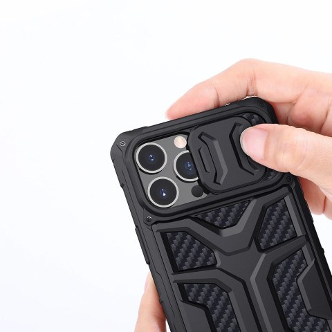Nillkin Adventurer Case etui do iPhone 13 Pro pancerny pokrowiec z osłoną na aparat niebieski Nillkin Adventurer Case etui do iPhone 13 Pro pancerny pokrowiec z osłoną na aparat niebieski