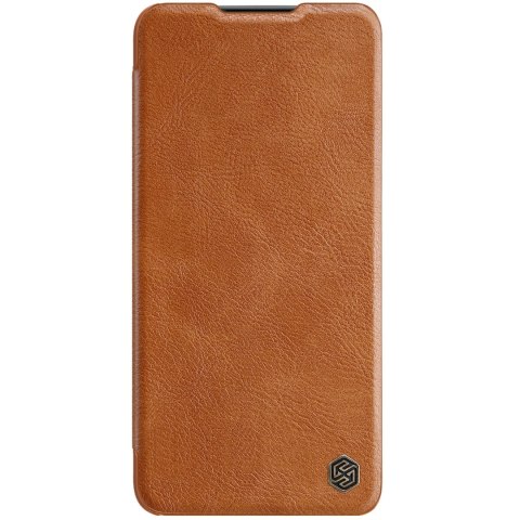 Nillkin Qin skórzana kabura etui Samsung Galaxy A73 brązowy Nillkin Qin skórzana kabura etui Samsung Galaxy A73 brązowy