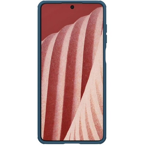 Nillkin Super Frosted Shield Pro wytrzymałe etui pokrowiec Samsung Galaxy A73 niebieski Nillkin Super Frosted Shield Pro wytrzymałe etui pokrowiec Samsung Galaxy A73 niebieski
