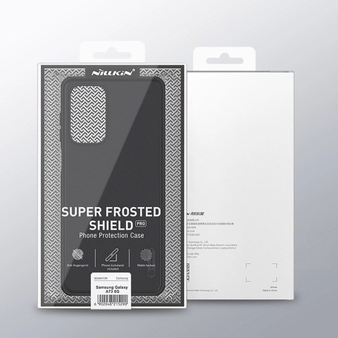 Nillkin Super Frosted Shield Pro wytrzymałe etui pokrowiec Samsung Galaxy A73 niebieski Nillkin Super Frosted Shield Pro wytrzymałe etui pokrowiec Samsung Galaxy A73 niebieski