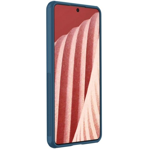 Nillkin Super Frosted Shield Pro wytrzymałe etui pokrowiec Samsung Galaxy A73 niebieski Nillkin Super Frosted Shield Pro wytrzymałe etui pokrowiec Samsung Galaxy A73 niebieski