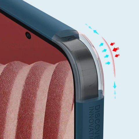 Nillkin Super Frosted Shield Pro wytrzymałe etui pokrowiec Samsung Galaxy A73 niebieski Nillkin Super Frosted Shield Pro wytrzymałe etui pokrowiec Samsung Galaxy A73 niebieski