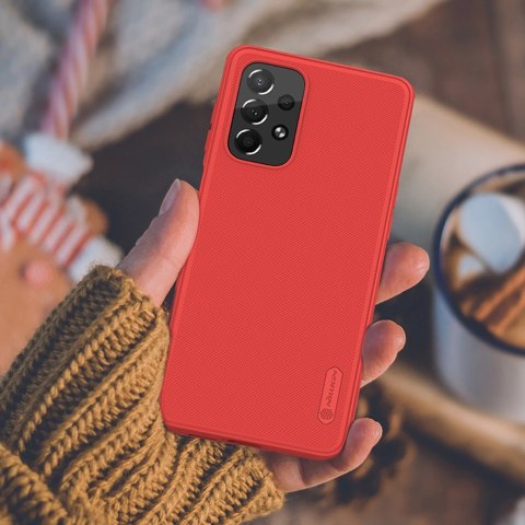 Nillkin Super Frosted Shield Pro wytrzymałe etui pokrowiec Samsung Galaxy A73 niebieski Nillkin Super Frosted Shield Pro wytrzymałe etui pokrowiec Samsung Galaxy A73 niebieski