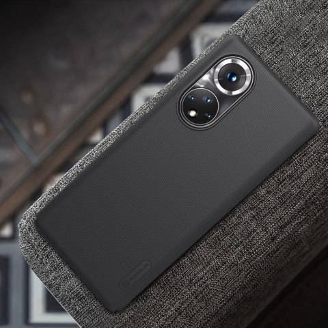 Nillkin Super Frosted Shield wzmocnione etui pokrowiec Honor 50 Pro czarny Nillkin Super Frosted Shield wzmocnione etui pokrowiec Honor 50 Pro czarny
