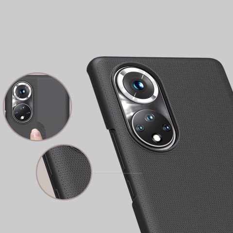 Nillkin Super Frosted Shield wzmocnione etui pokrowiec Honor 50 Pro czarny Nillkin Super Frosted Shield wzmocnione etui pokrowiec Honor 50 Pro czarny