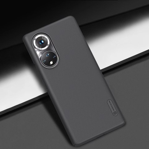 Nillkin Super Frosted Shield wzmocnione etui pokrowiec Honor 50 Pro czarny Nillkin Super Frosted Shield wzmocnione etui pokrowiec Honor 50 Pro czarny