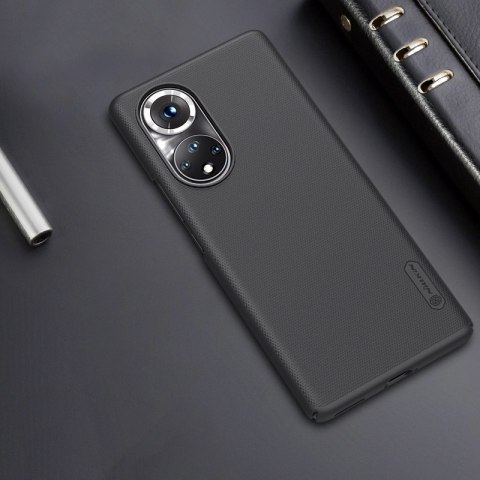 Nillkin Super Frosted Shield wzmocnione etui pokrowiec Honor 50 Pro czarny Nillkin Super Frosted Shield wzmocnione etui pokrowiec Honor 50 Pro czarny