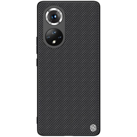 Nillkin Textured Case wytrzymałe wzmocnione etui z żelową ramką i nylonem na tyle Honor 50 Pro czarny Nillkin Textured Case wytrzymałe wzmocnione etui z żelową ramką i nylonem na tyle Honor 50 Pro czarny