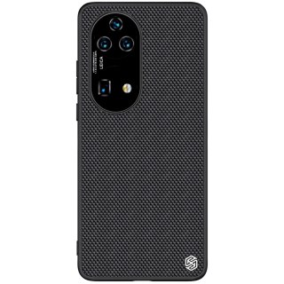 Nillkin Textured Case wytrzymałe wzmocnione etui z żelową ramką i nylonem na tyle Huawei P50 Pro czarny