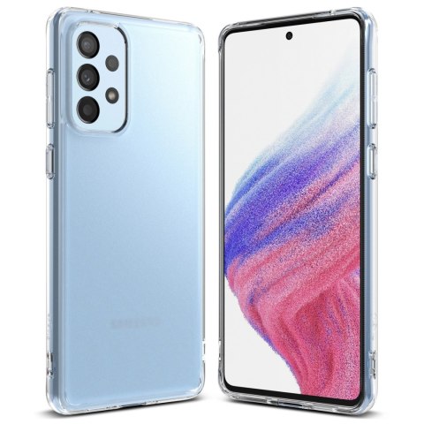 Ringke Fusion Matte etui pokrowiec z żelową ramką Samsung Galaxy A73 półprzezroczysty Ringke Fusion Matte etui pokrowiec z żelową ramką Samsung Galaxy A73 półprzezroczysty