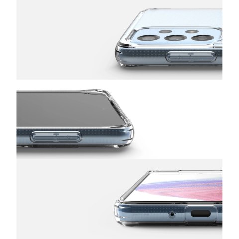 Ringke Fusion Matte etui pokrowiec z żelową ramką Samsung Galaxy A73 półprzezroczysty Ringke Fusion Matte etui pokrowiec z żelową ramką Samsung Galaxy A73 półprzezroczysty
