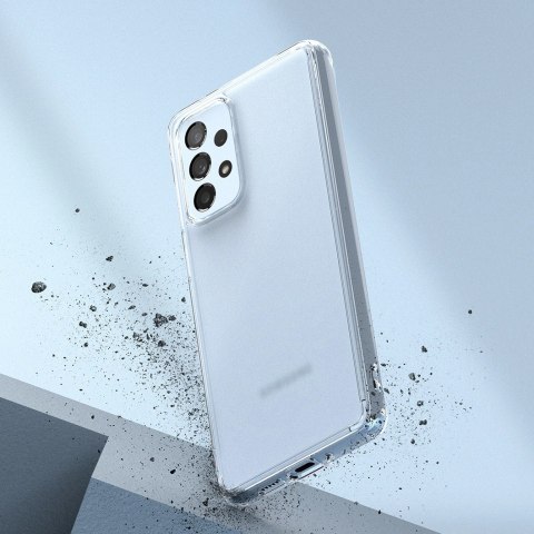 Ringke Fusion Matte etui pokrowiec z żelową ramką Samsung Galaxy A73 półprzezroczysty Ringke Fusion Matte etui pokrowiec z żelową ramką Samsung Galaxy A73 półprzezroczysty