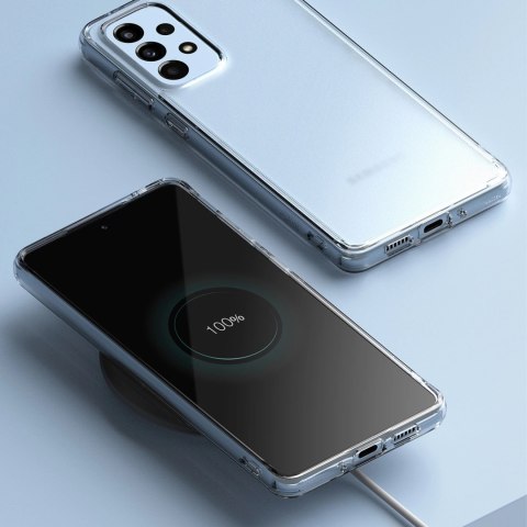 Ringke Fusion Matte etui pokrowiec z żelową ramką Samsung Galaxy A73 półprzezroczysty Ringke Fusion Matte etui pokrowiec z żelową ramką Samsung Galaxy A73 półprzezroczysty