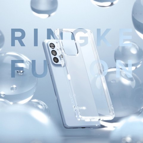 Ringke Fusion Matte etui pokrowiec z żelową ramką Samsung Galaxy A73 półprzezroczysty Ringke Fusion Matte etui pokrowiec z żelową ramką Samsung Galaxy A73 półprzezroczysty
