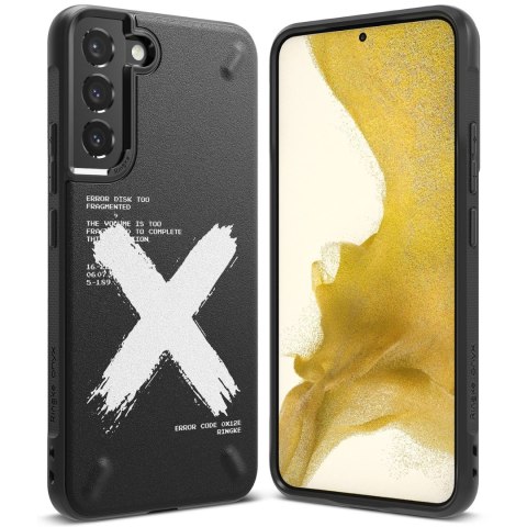 Ringke Onyx Design wytrzymałe etui pokrowiec Samsung Galaxy S22+ (S22 Plus) czarny (X) () Ringke Onyx Design wytrzymałe etui pokrowiec Samsung Galaxy S22+ (S22 Plus) czarny (X) ()