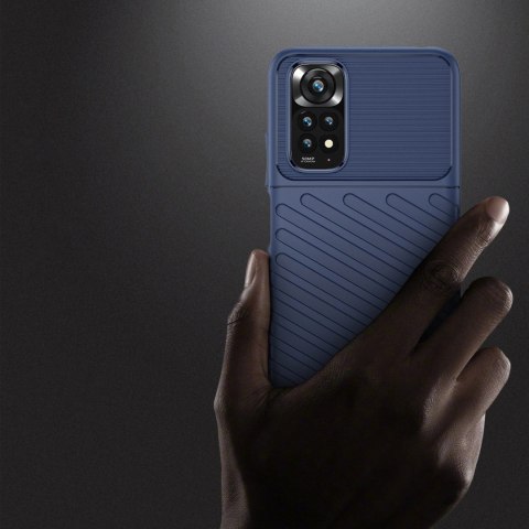 Thunder Case elastyczne pancerne etui pokrowiec Xiaomi Redmi Note 11 Pro 5G / 11 Pro niebieski Thunder Case elastyczne pancerne etui pokrowiec Xiaomi Redmi Note 11 Pro 5G / 11 Pro niebieski