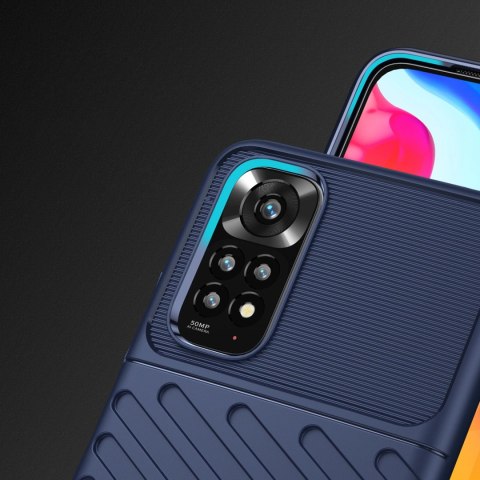 Thunder Case elastyczne pancerne etui pokrowiec Xiaomi Redmi Note 11 Pro 5G / 11 Pro niebieski Thunder Case elastyczne pancerne etui pokrowiec Xiaomi Redmi Note 11 Pro 5G / 11 Pro niebieski