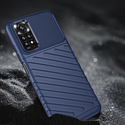 Thunder Case elastyczne pancerne etui pokrowiec Xiaomi Redmi Note 11 Pro 5G / 11 Pro niebieski Thunder Case elastyczne pancerne etui pokrowiec Xiaomi Redmi Note 11 Pro 5G / 11 Pro niebieski