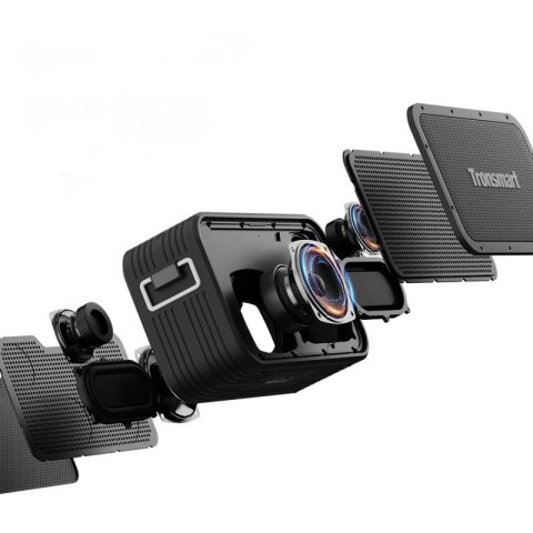 Tronsmart Force Max bezprzewodowy głośnik Bluetooth 80W z funkcją Powerbank czarny (746328) Tronsmart Force Max bezprzewodowy głośnik Bluetooth 80W z funkcją Powerbank czarny (746328)