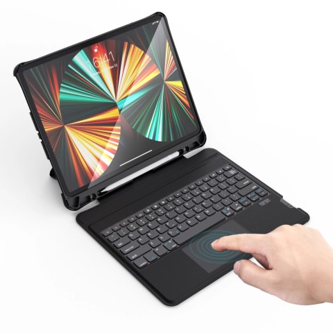 Choetech Keyboard Case etui pokrowiec do iPad Pro 12,9" 2020 / 2021 bezprzewodowa klawiatura Bluetooth czarny (BH-015) Choetech Keyboard Case etui pokrowiec do iPad Pro 12,9" 2020 / 2021 bezprzewodowa klawiatura Bluetooth czarny (BH-015)