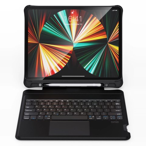 Choetech Keyboard Case etui pokrowiec do iPad Pro 12,9" 2020 / 2021 bezprzewodowa klawiatura Bluetooth czarny (BH-015) Choetech Keyboard Case etui pokrowiec do iPad Pro 12,9" 2020 / 2021 bezprzewodowa klawiatura Bluetooth czarny (BH-015)