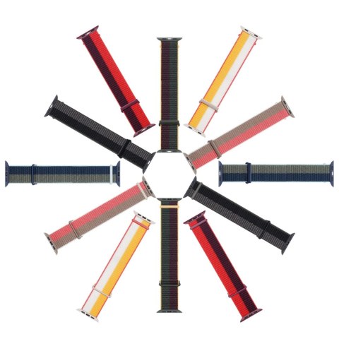 Dux Ducis Strap pasek do Watch 9 / 8 / 7 / 6 / 5 / 4 / 3 / 2 / SE (41 / 40 / 38mm) opaska bransoleta bransoletka zielony (Sport 