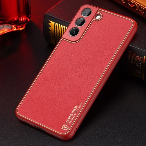 Dux Ducis Yolo eleganckie etui pokrowiec ze skóry ekologicznej Samsung Galaxy S22+ (S22 Plus) czerwony Dux Ducis Yolo eleganckie etui pokrowiec ze skóry ekologicznej Samsung Galaxy S22+ (S22 Plus) czerwony